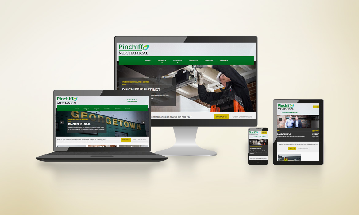 website design for hvac contractor